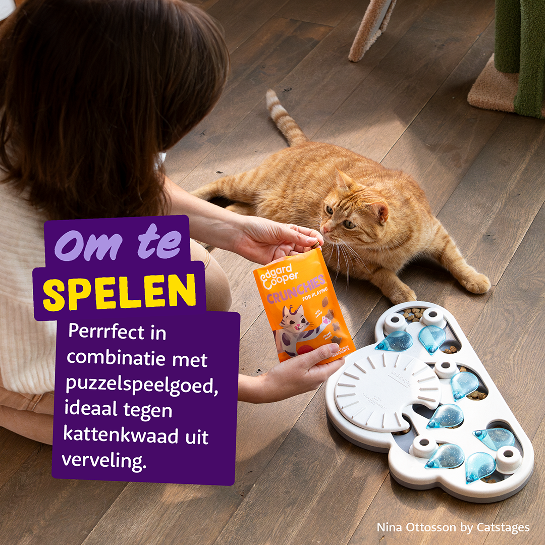 Edgard & Cooper crunchie snack zalm