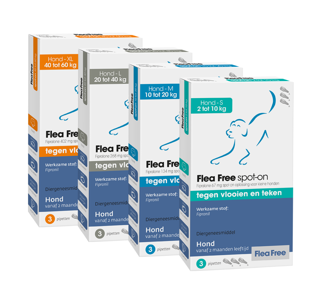 Flea Free spot-on hond