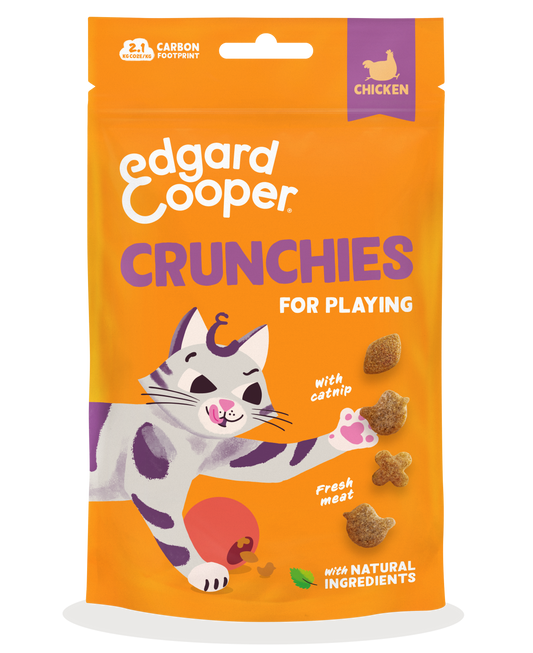 Edgard & Cooper Crunchie snack kip
