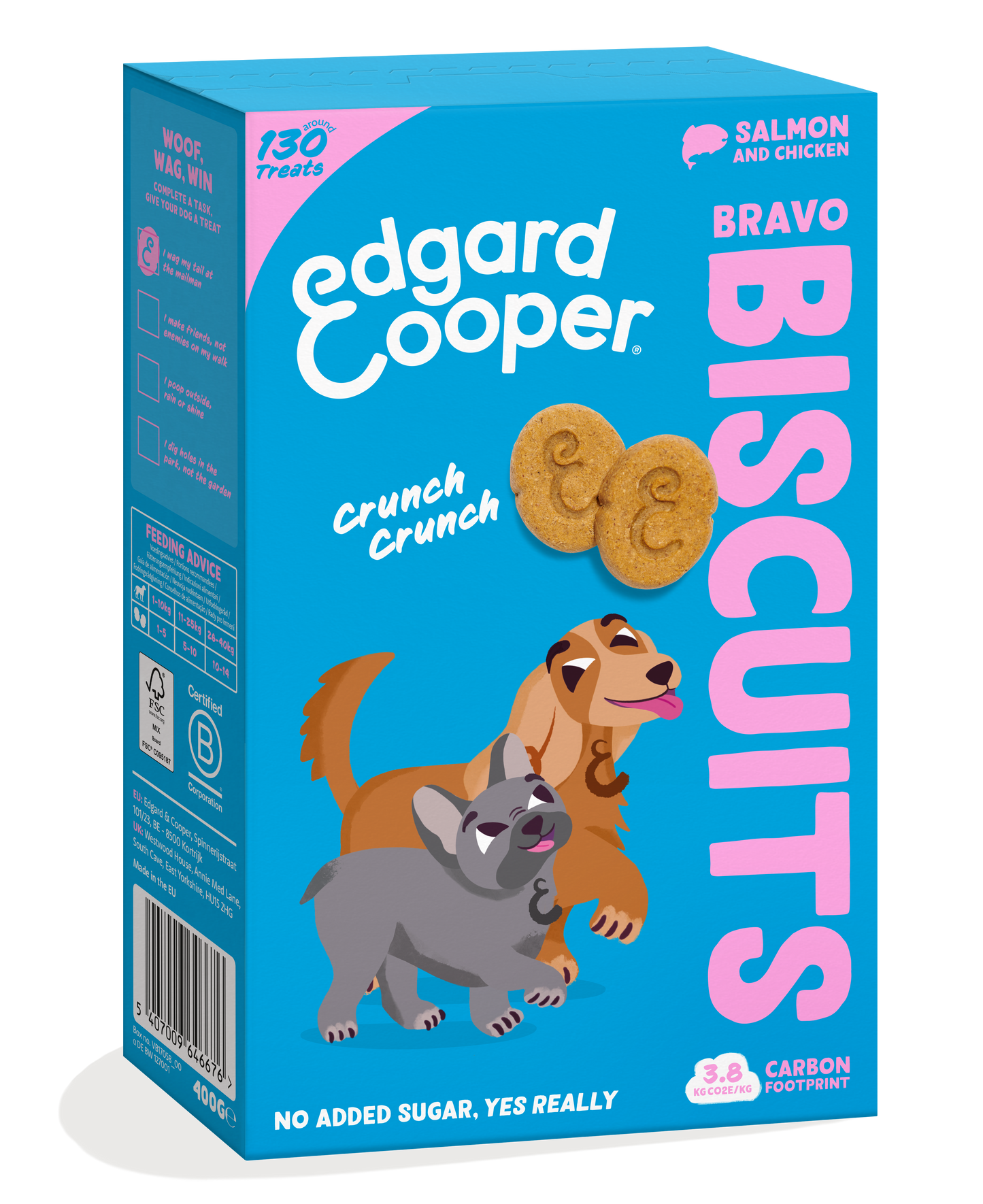 Edgard &Cooper biscuits zalm