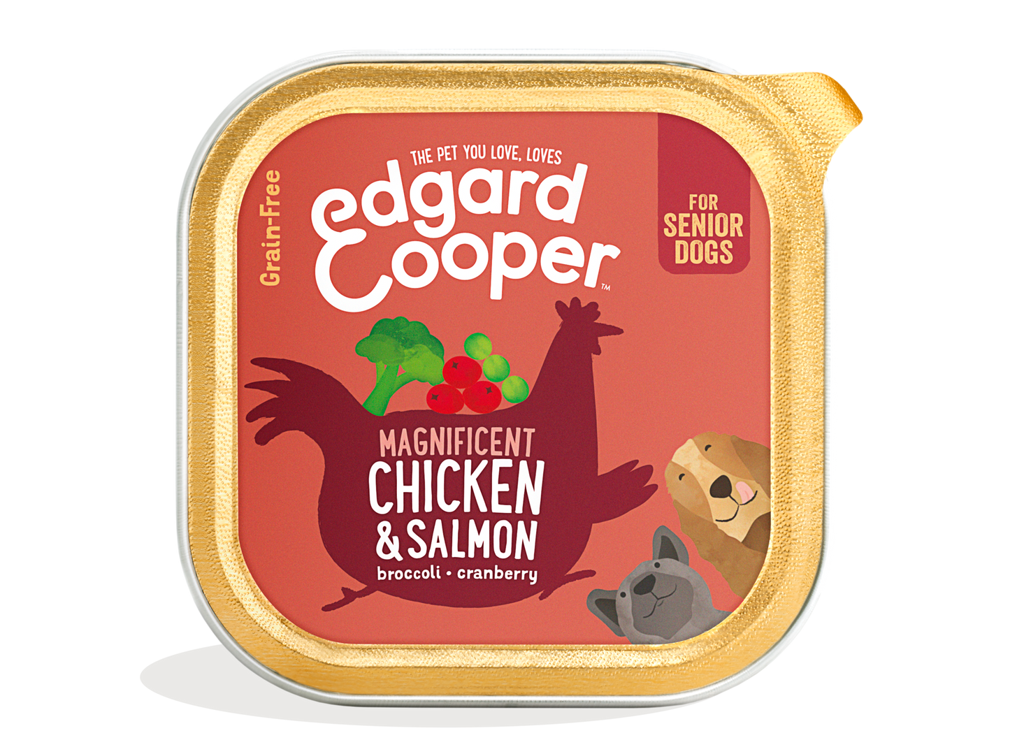 Edgard &Cooper vleeskuipje senior kip