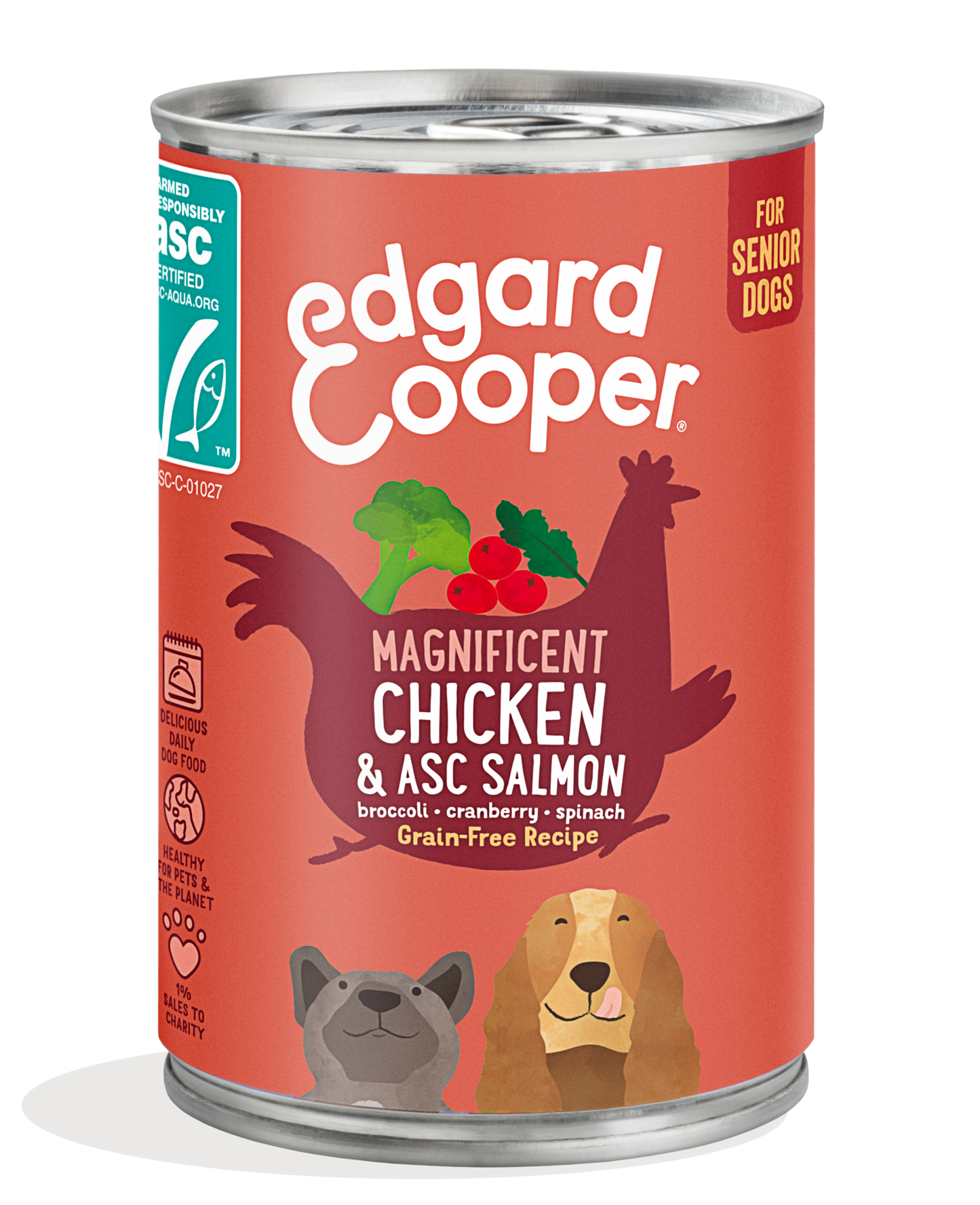 Edgard & Cooper Vleesblikken Senior Kip