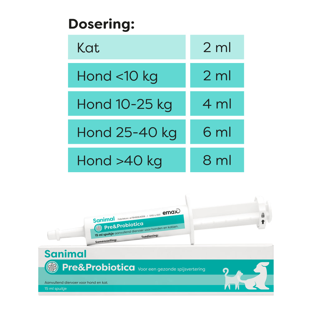 Sanimal Pre & Probiotica