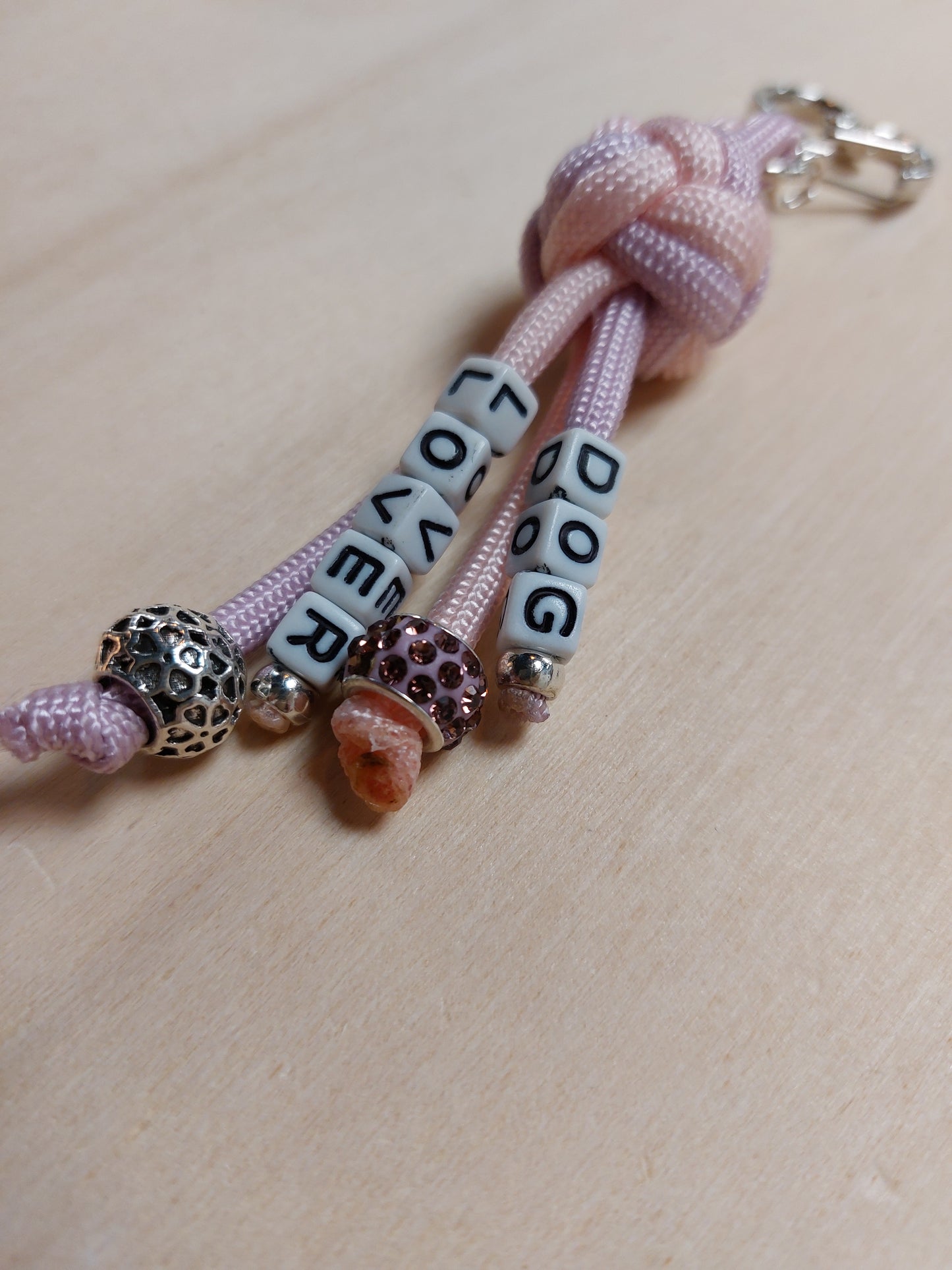 Bij-Zalme sleutelhanger Dog lover
