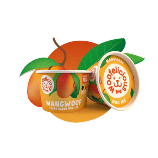 Woofelicious hondenijs mango