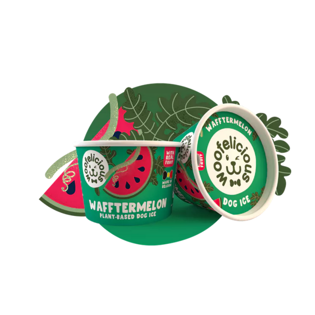 Woofelisious hondenijs watermeloen