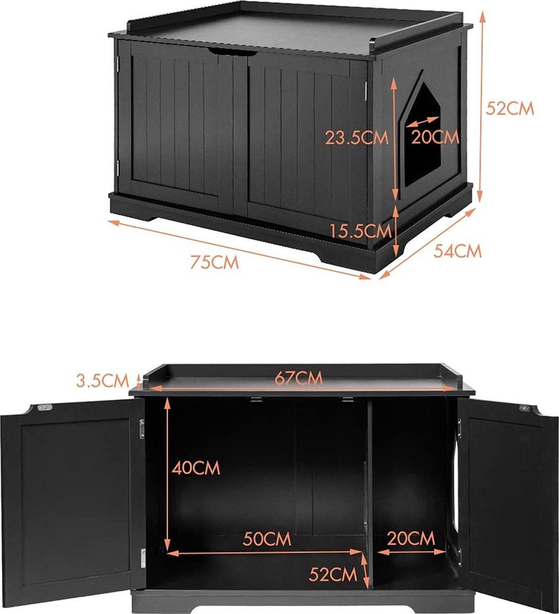 MaxxPet Houten kattenhuis