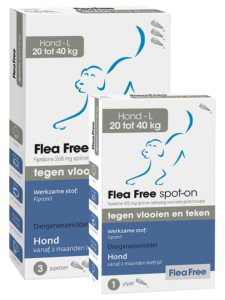 Flea Free spot-on hond