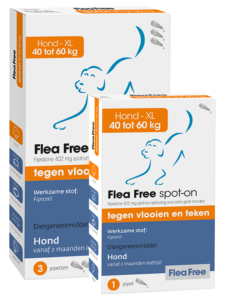 Flea Free spot-on hond