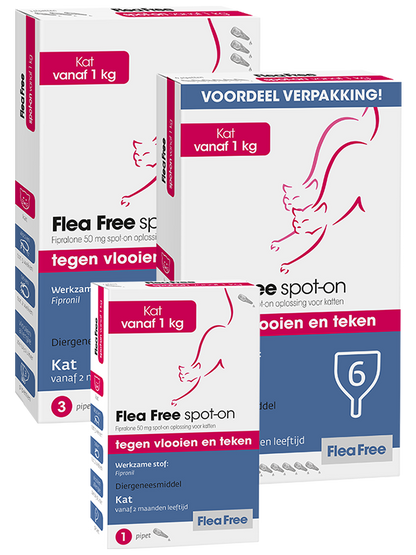 Flea Free spot-on hond