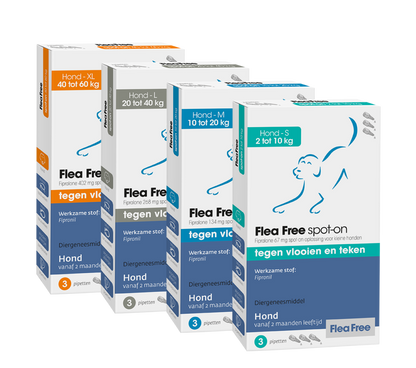 Flea Free spot-on hond