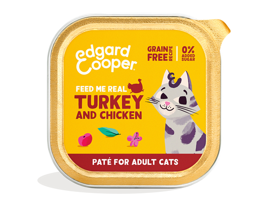 Edgard &Cooper paté adult kalkoen