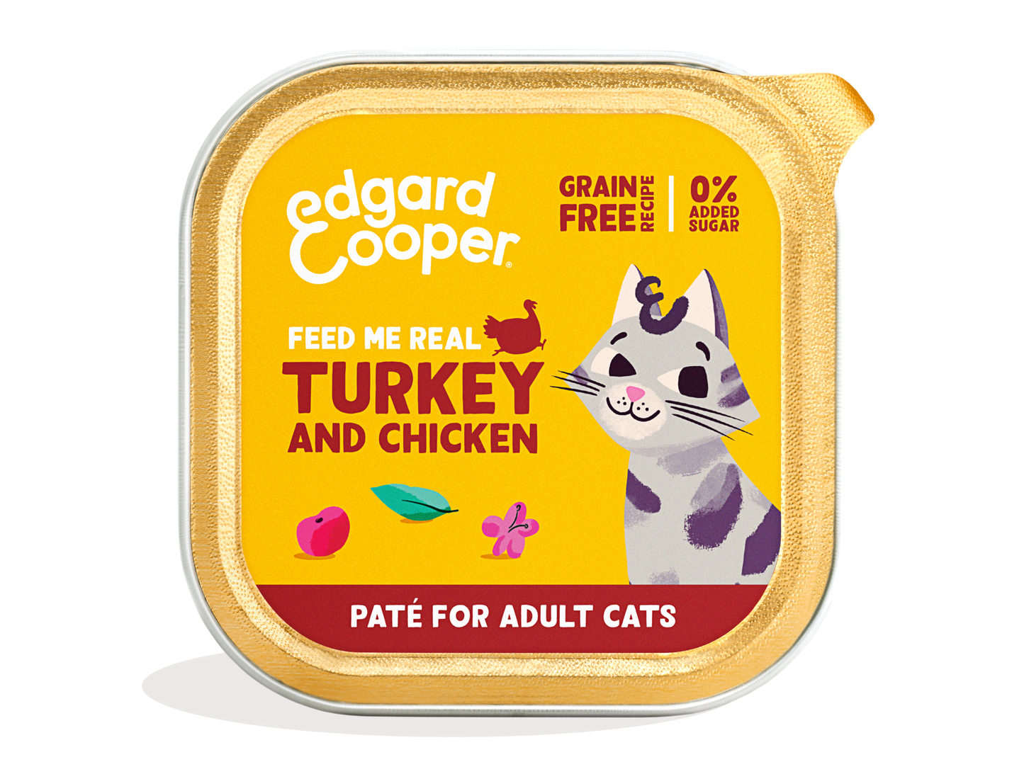 Edgard &Cooper paté adult kalkoen