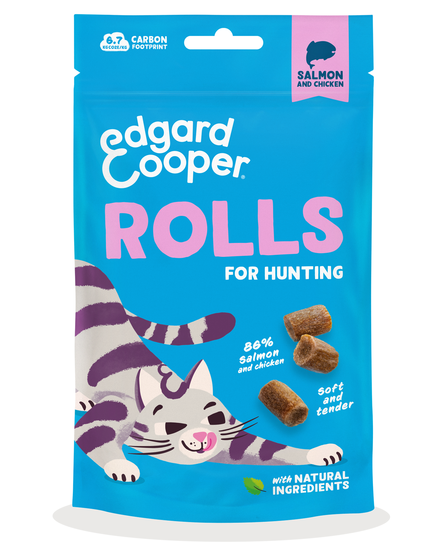 Edgard & Cooper rolls snack zalm