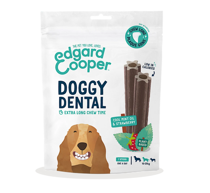 Edgard&Cooper Doggy Dental Munt & Aardbei