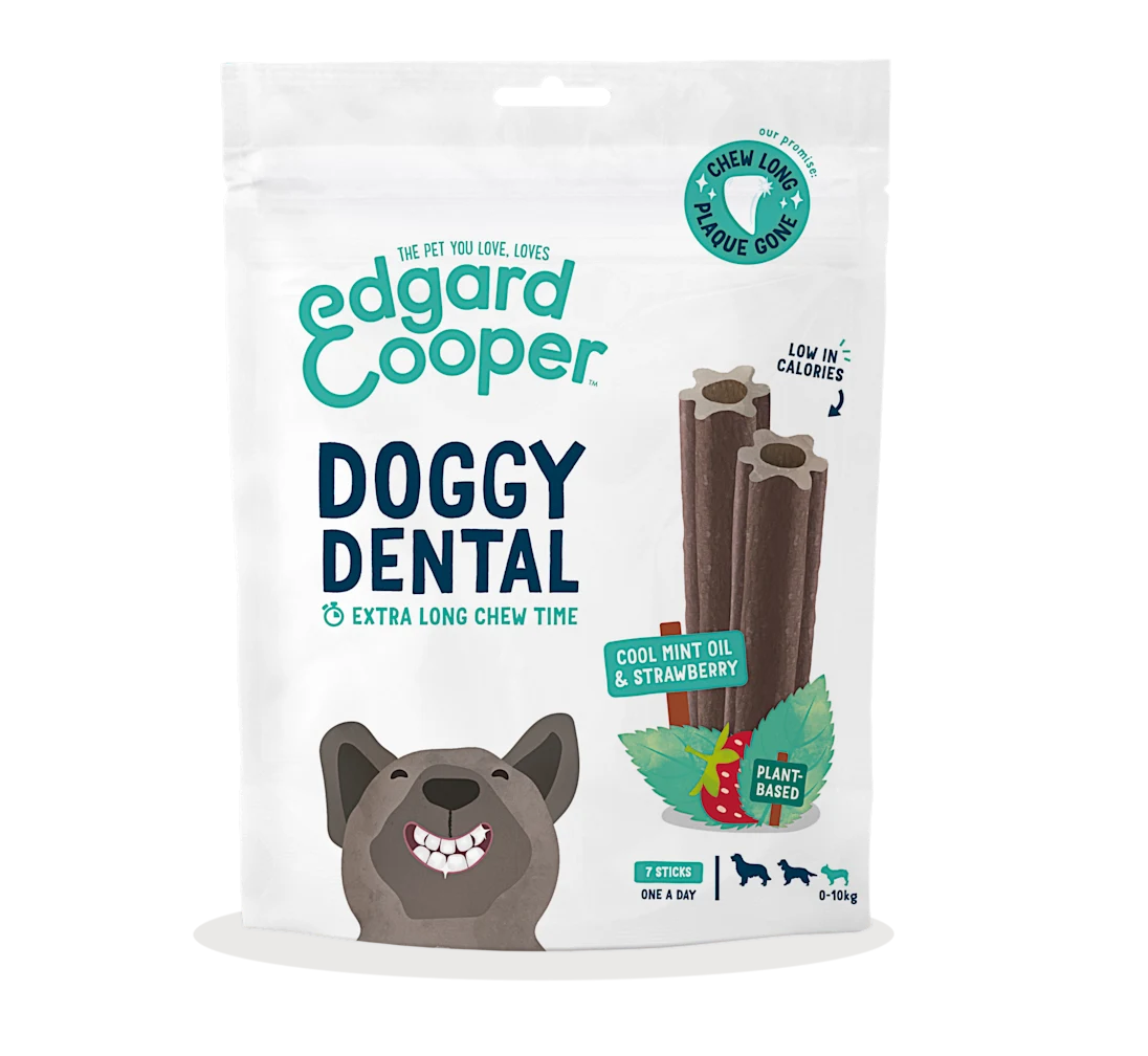 Edgard&Cooper Doggy Dental Munt & Aardbei