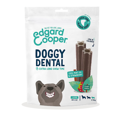Edgard&Cooper Doggy Dental Munt & Aardbei