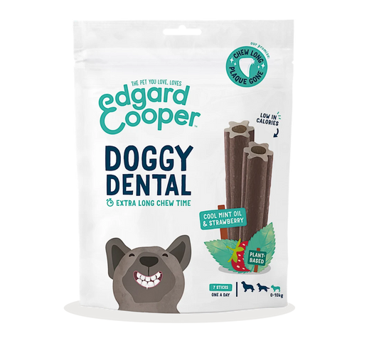 Edgard&Cooper Doggy Dental Munt & Aardbei