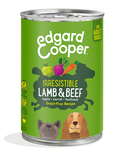 Edgard & Cooper Vleesblikken Adult Lam