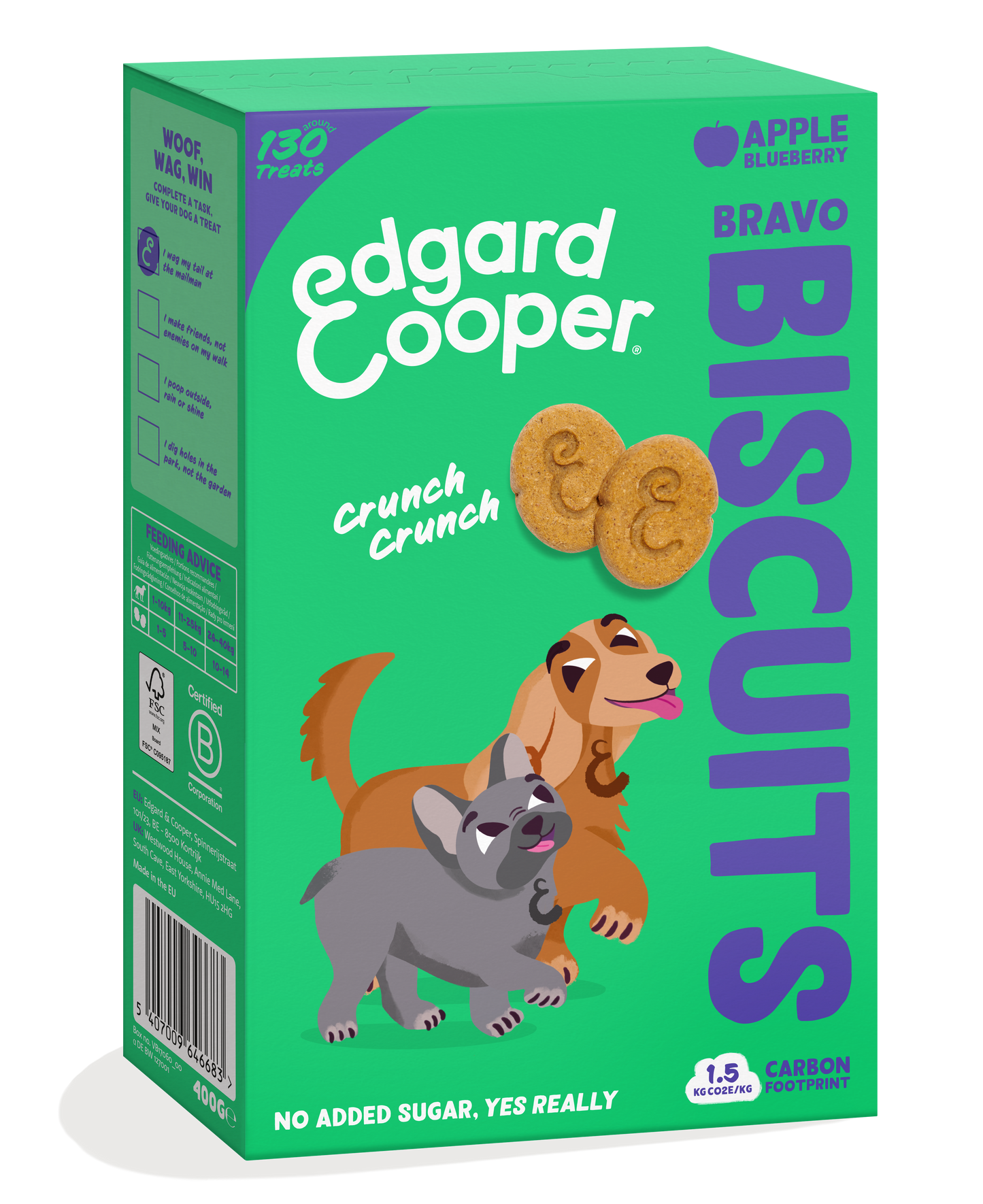 Edgard&Cooper biscuits appel