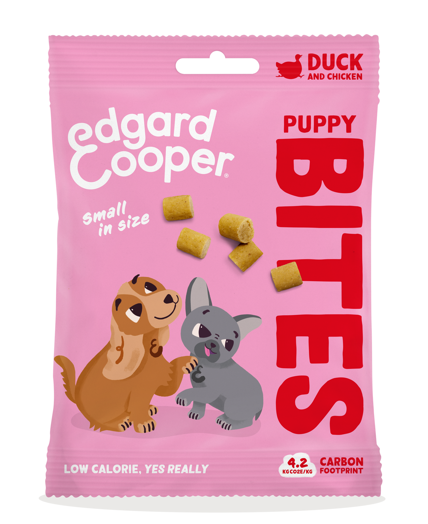 Edgard &Cooper bites puppy eend