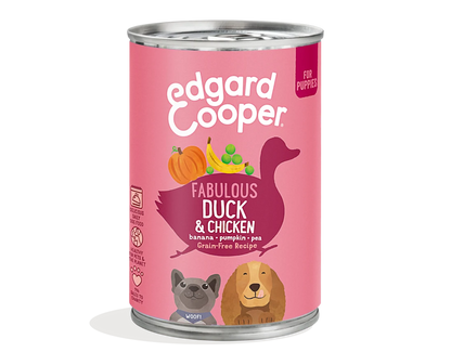 Edgard & Cooper Vleesblikken Puppy Eend