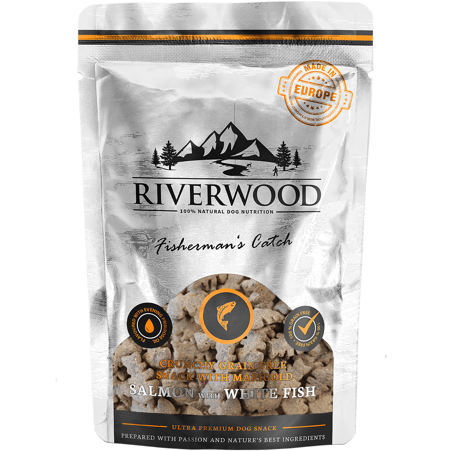 Riverwood Crunchy cracker zalm 200 gram