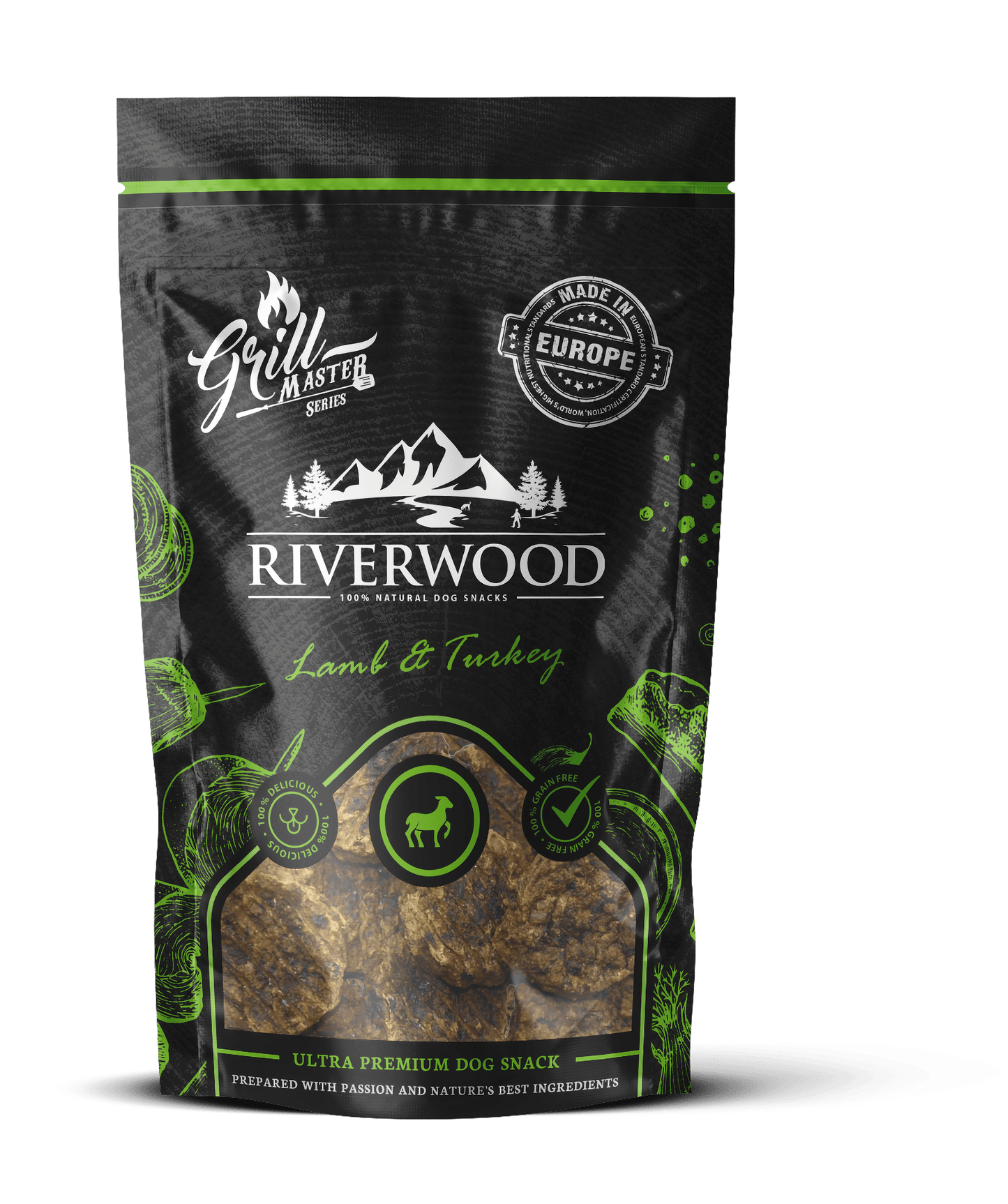 Riverwood Grillmaster lam 100 gram