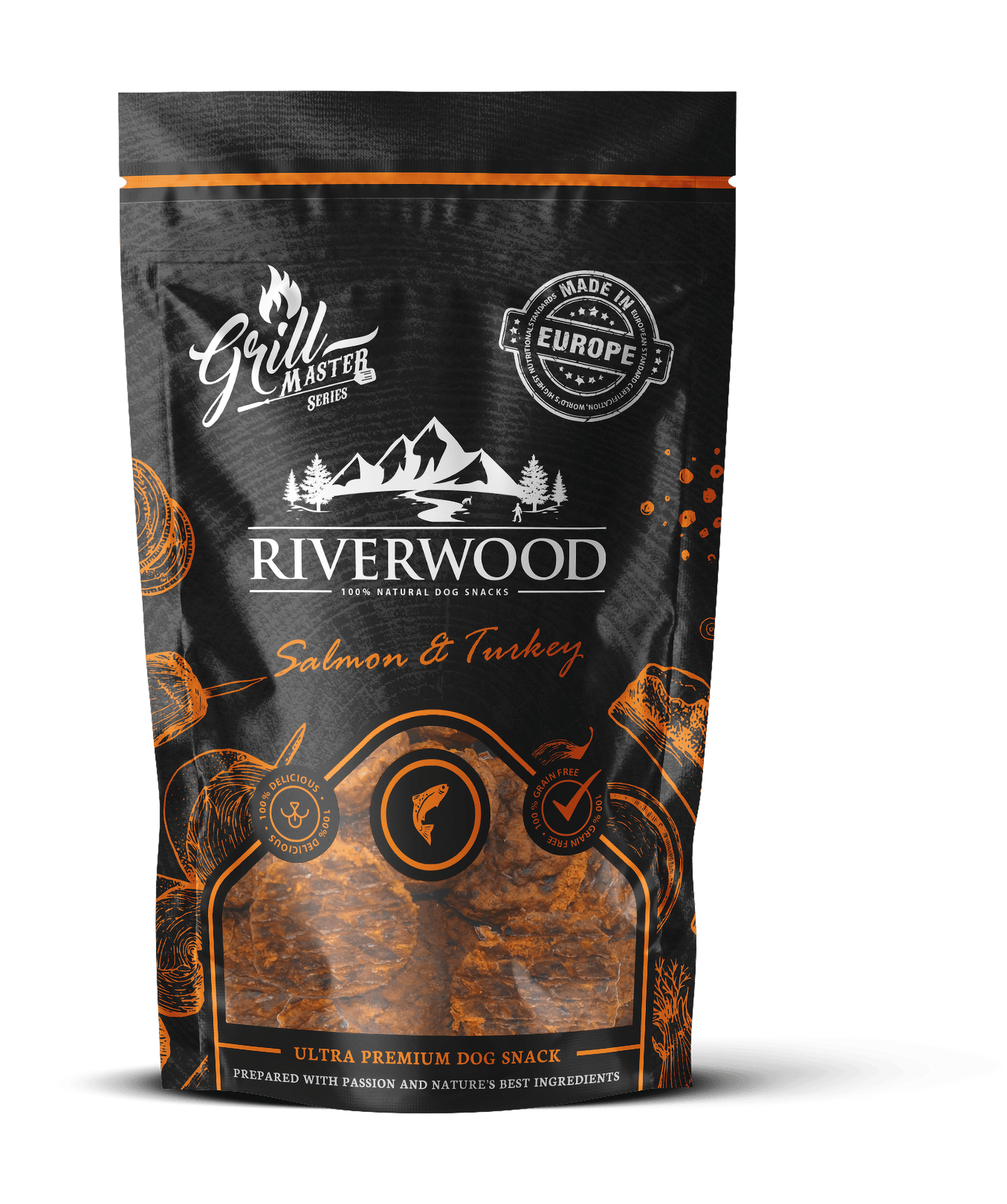 Riverwood grill master zalm 100gram