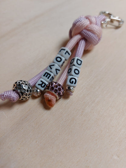 Bij-Zalme sleutelhanger Dog lover