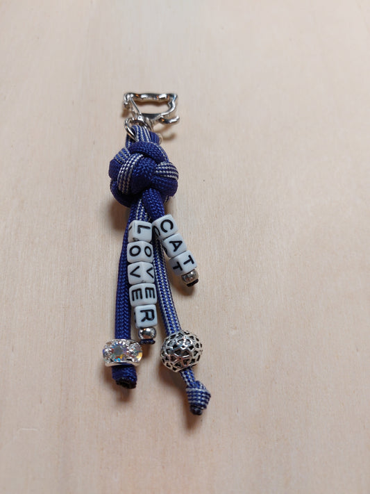 Bij-Zalme sleutelhanger Cat lover