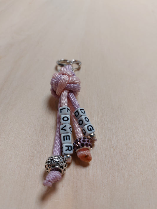 Bij-Zalme sleutelhanger Dog lover